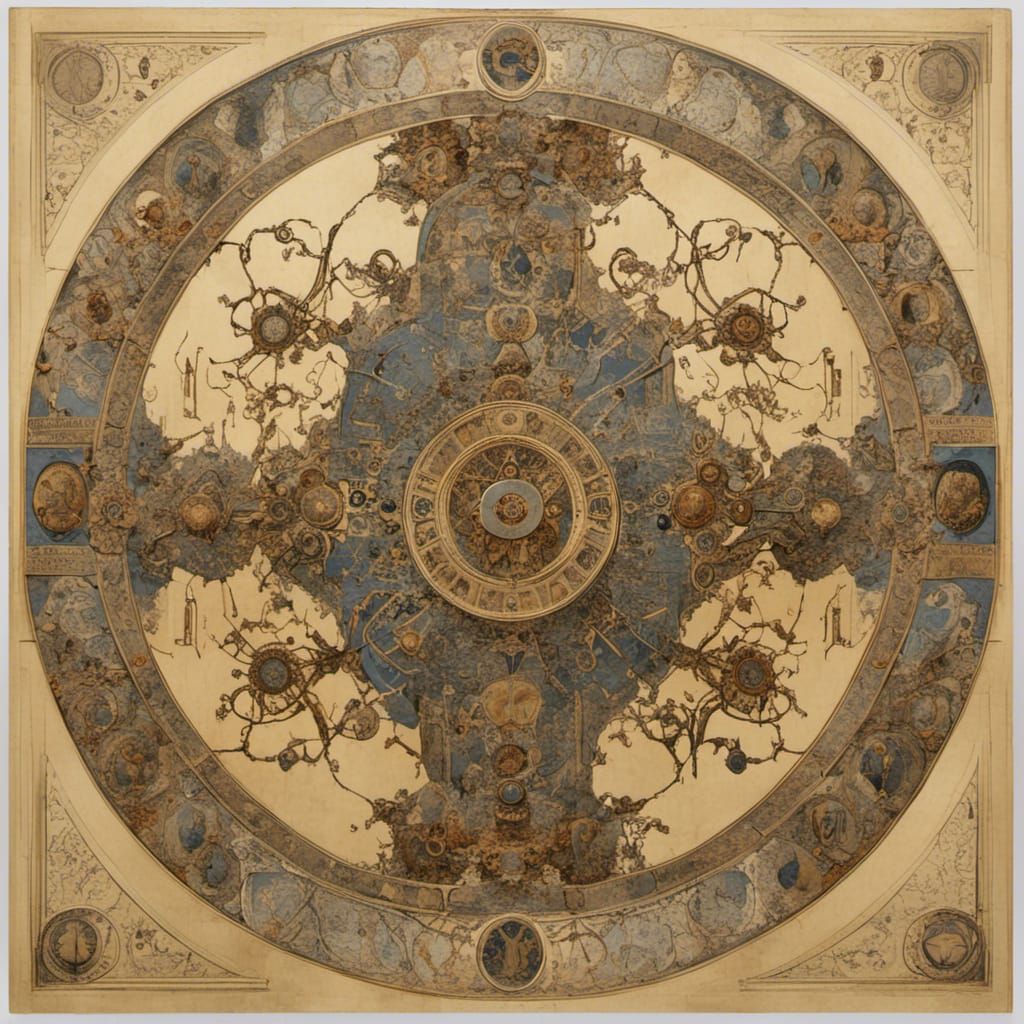 Ethereal Crystalline Entity on Graffiti Wall