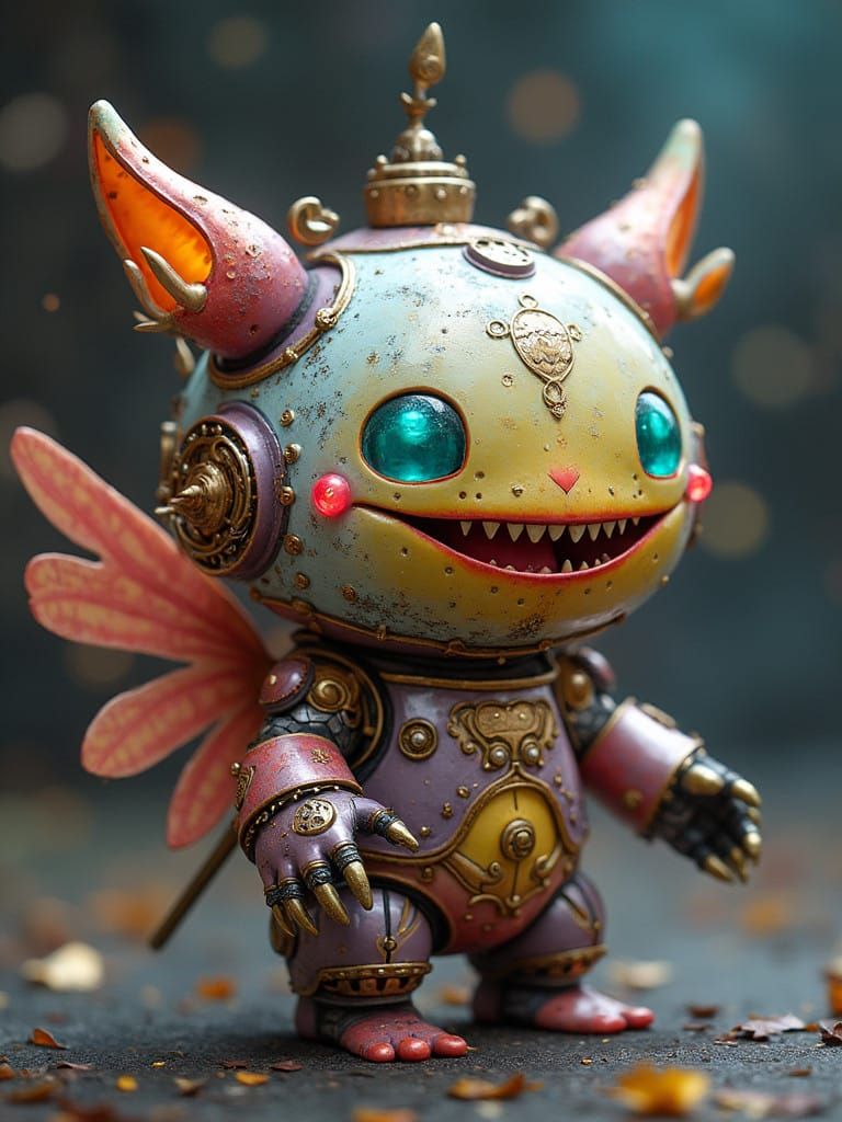 Sanxingdui Kawaii Fairy Borg Munny Duck River