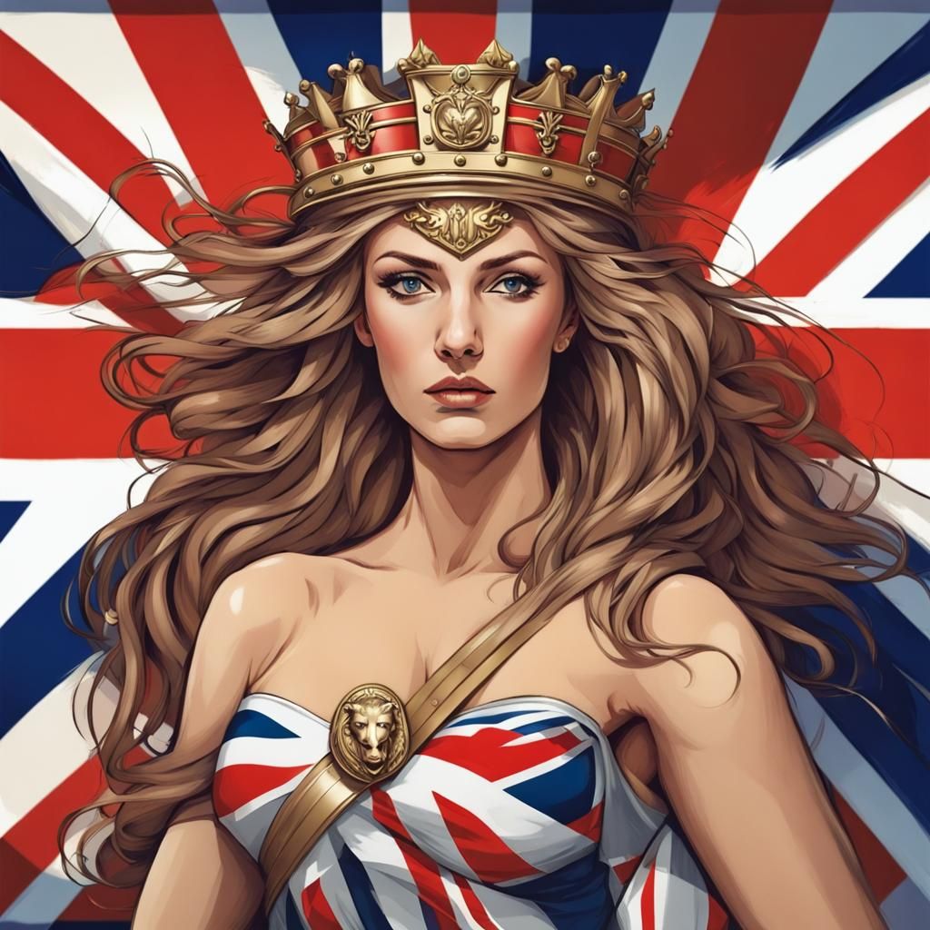 Brittania the goddess