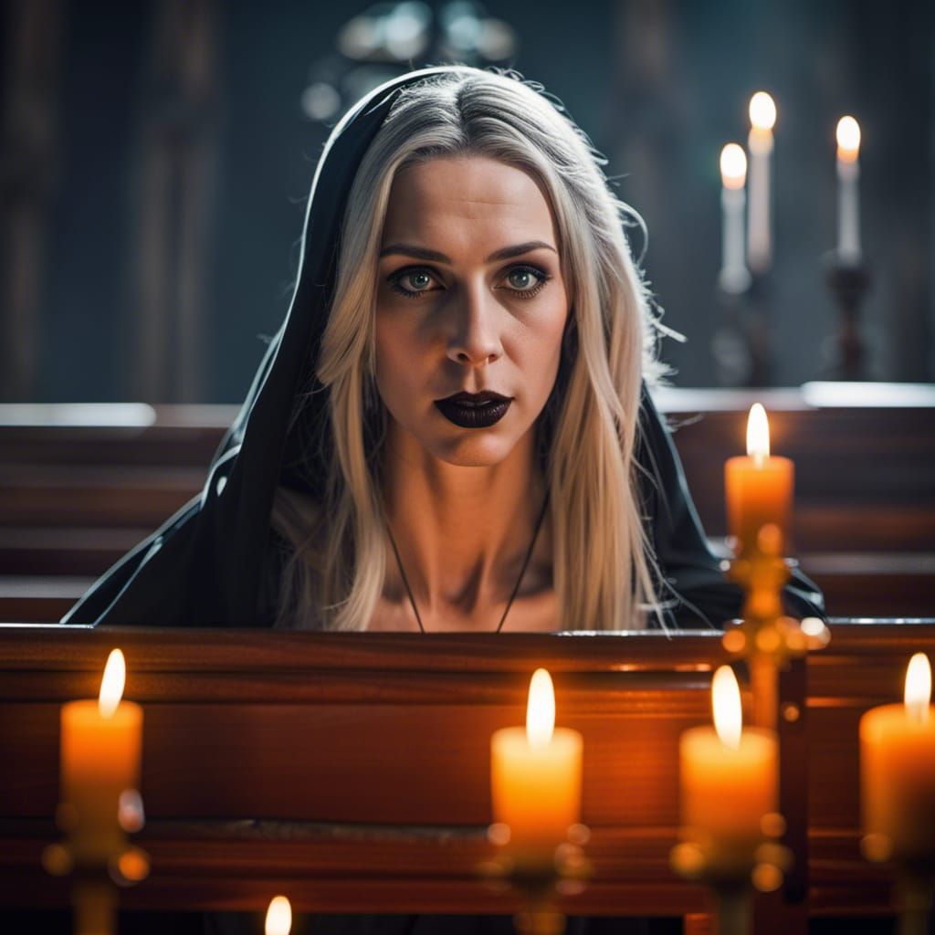 Gothic Church: Battle Sister and Goth Nun Sermon