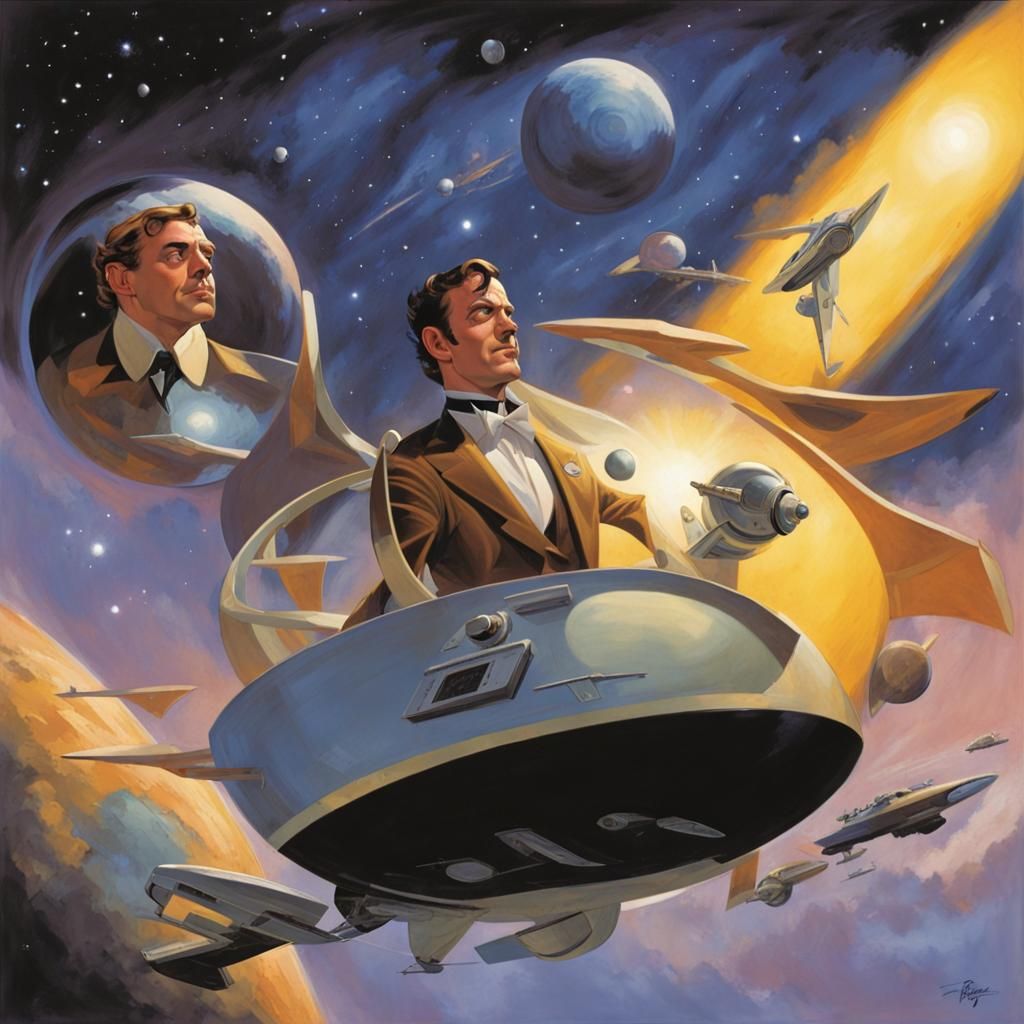 Phileas Fogg Embarks on a Sci-Fi Journey