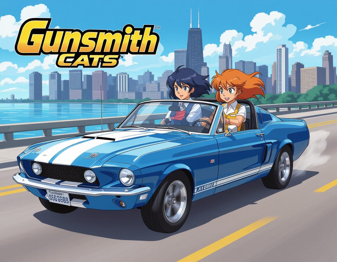 Gunsmith Cats: Rally Vincent's High-Speed Chase