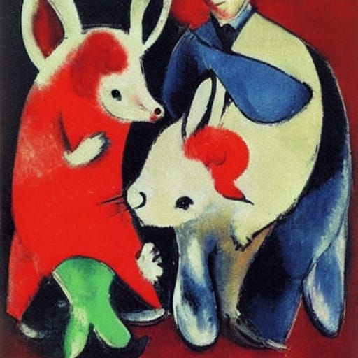 Hedgehog and Rabbit: 1950s Fashion, Chagall and Modigliani S...