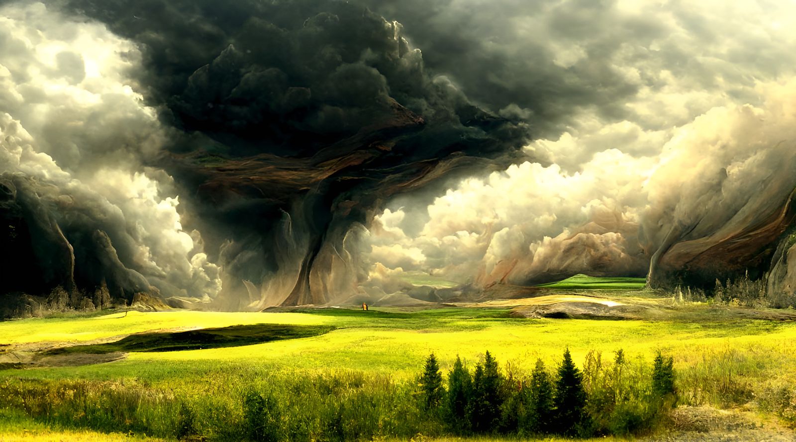 Tornadic Landscape Photography in 16K Resolution