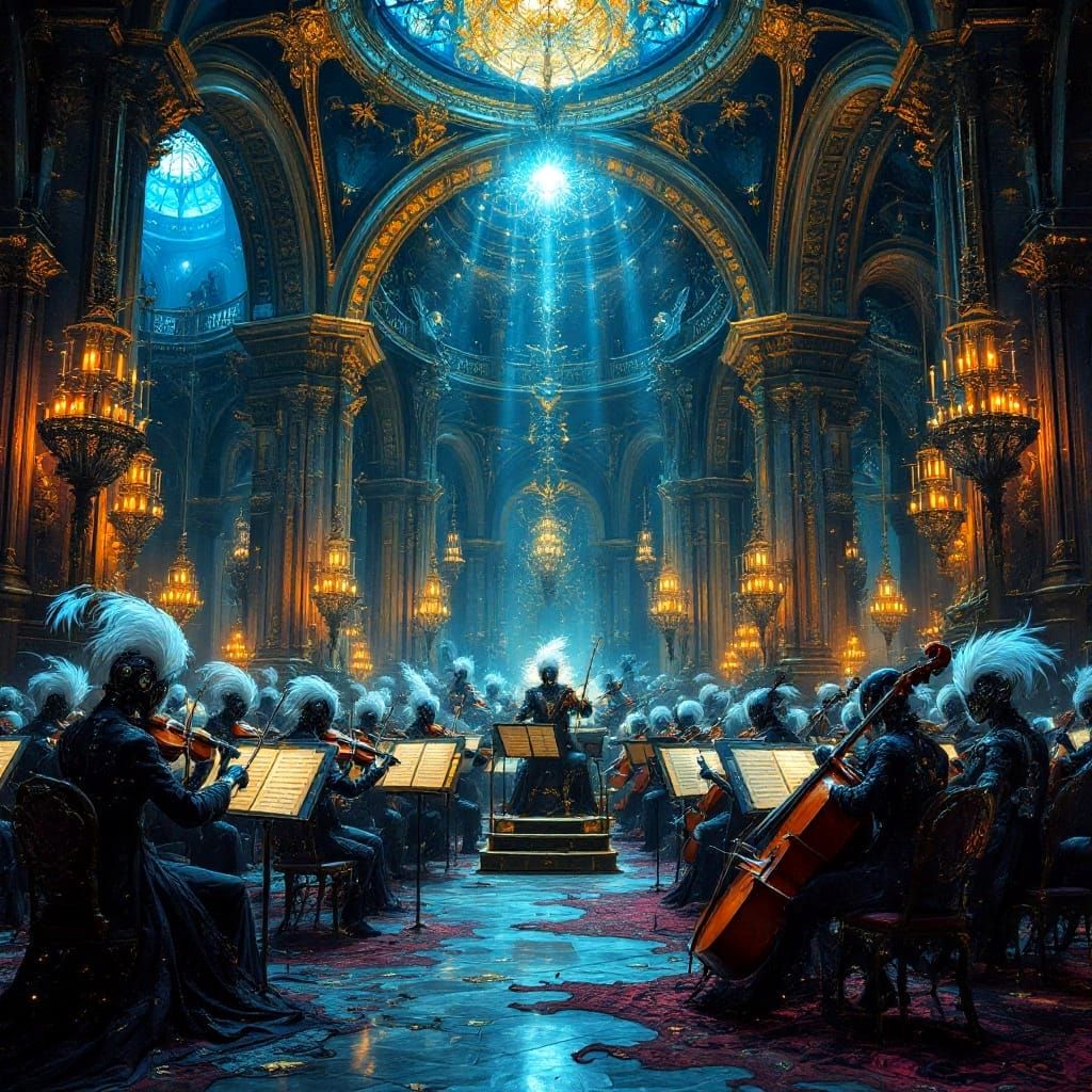 Symphonic Orchestra in Celestial Byzantian Grandeur