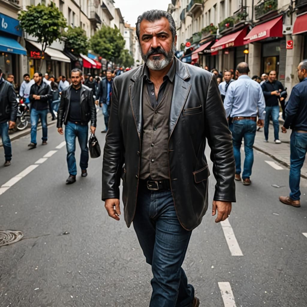 Turkish man in Istanbul street