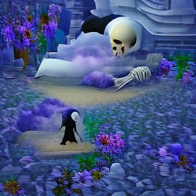 Death's Dream Walk: Surreal Afterlife Journey