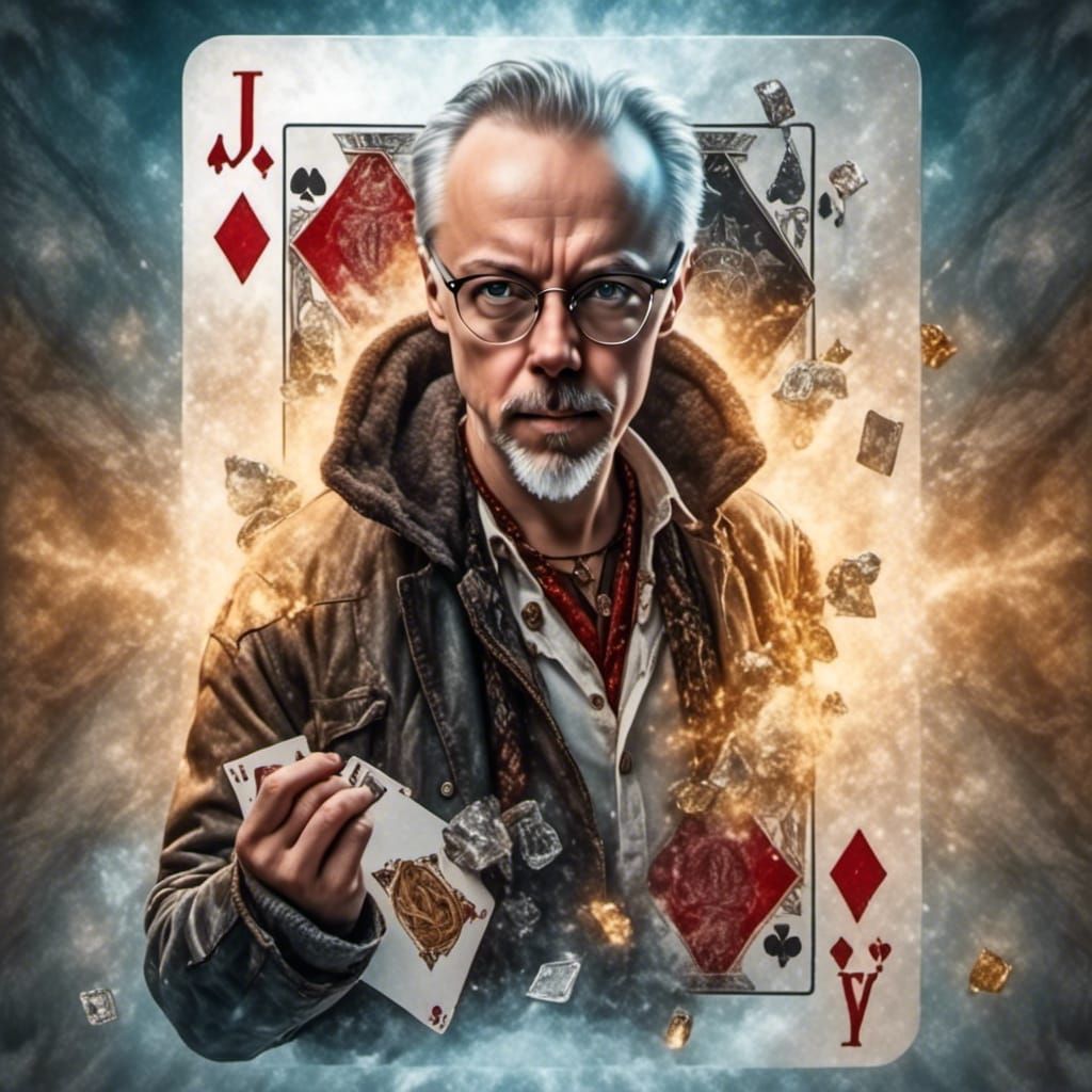 Stepping Out: Jack of Diamonds Portrait