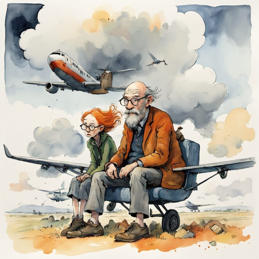 Tall Man Enjoys Flight Amid Turbulence, Terrified Woman Watc...