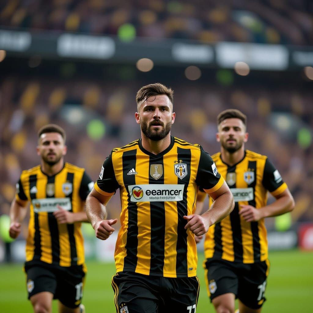 Beitar Jerusalem Football Action at Teddy Stadium