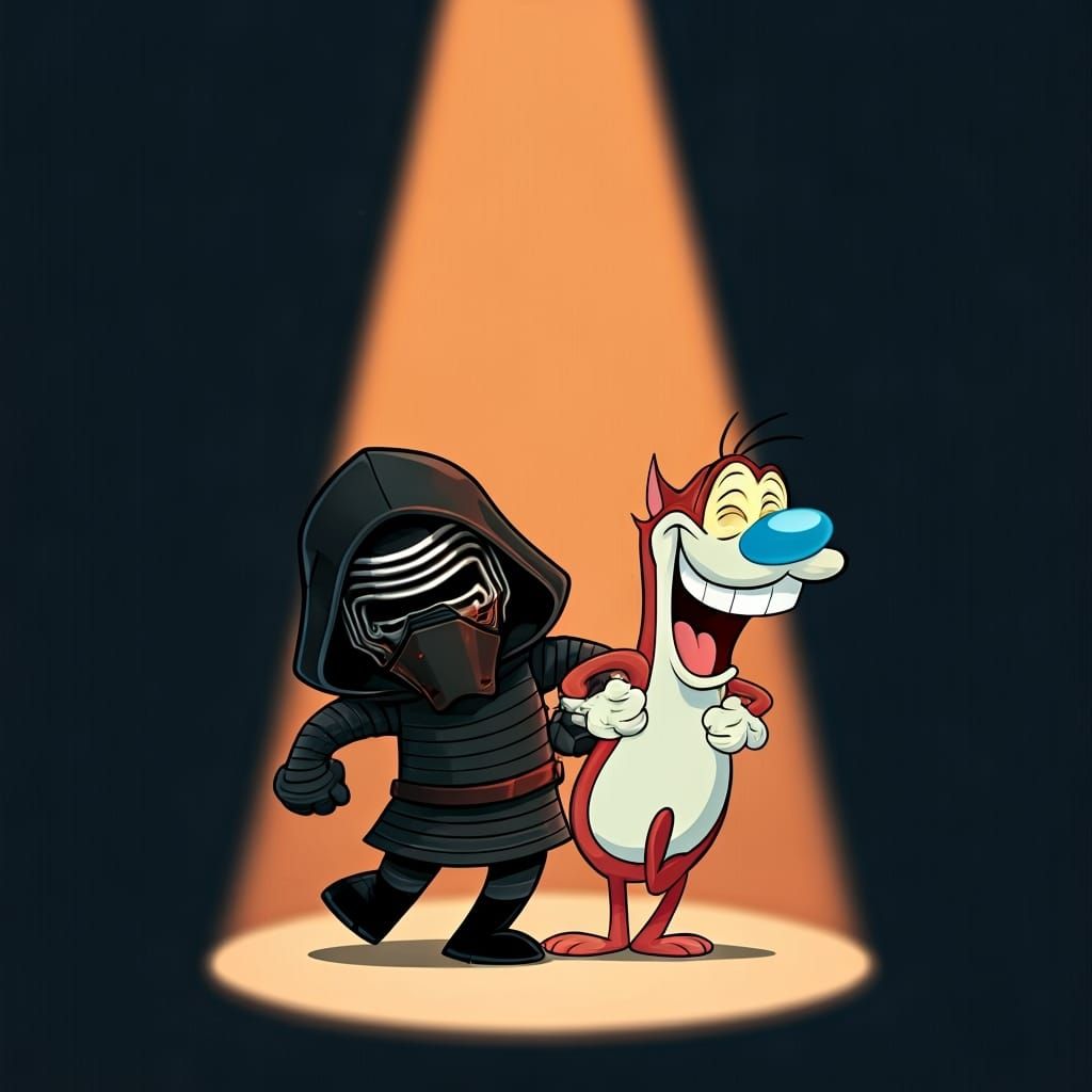 Kylo Ren and Stimpy: Happy Happy Joy Joy