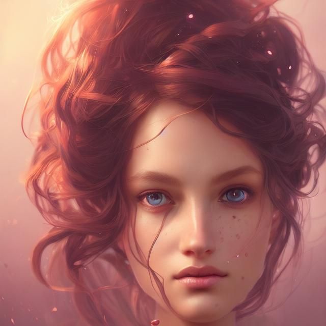 Hyperdetailed Portrait of a Beautiful Princess