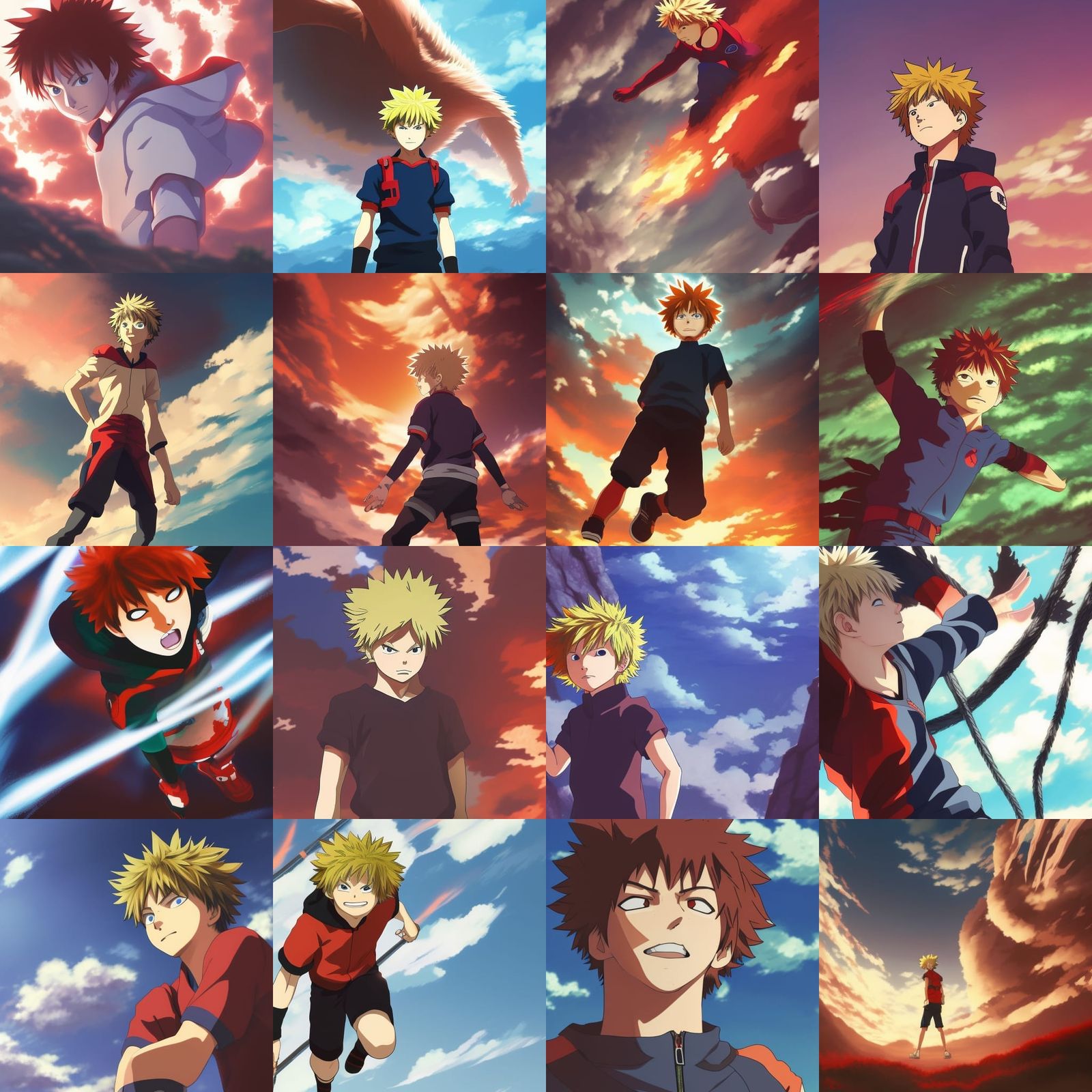 Anime Key Visual in Studio Ghibli Style