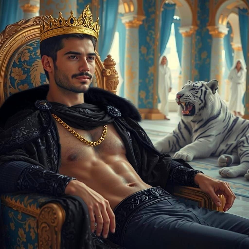 KING AND HIS TIGER ②