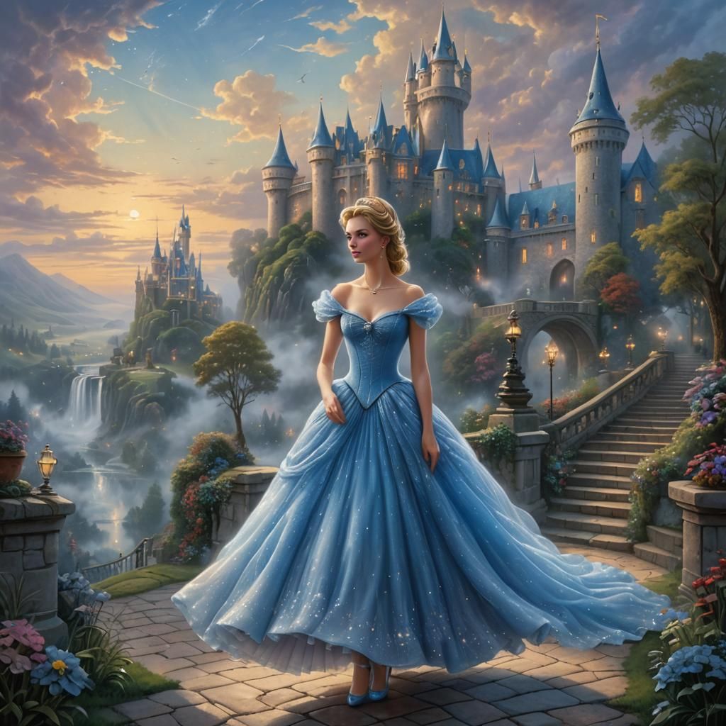 Cinderella's Glass Slipper Near English Landmark