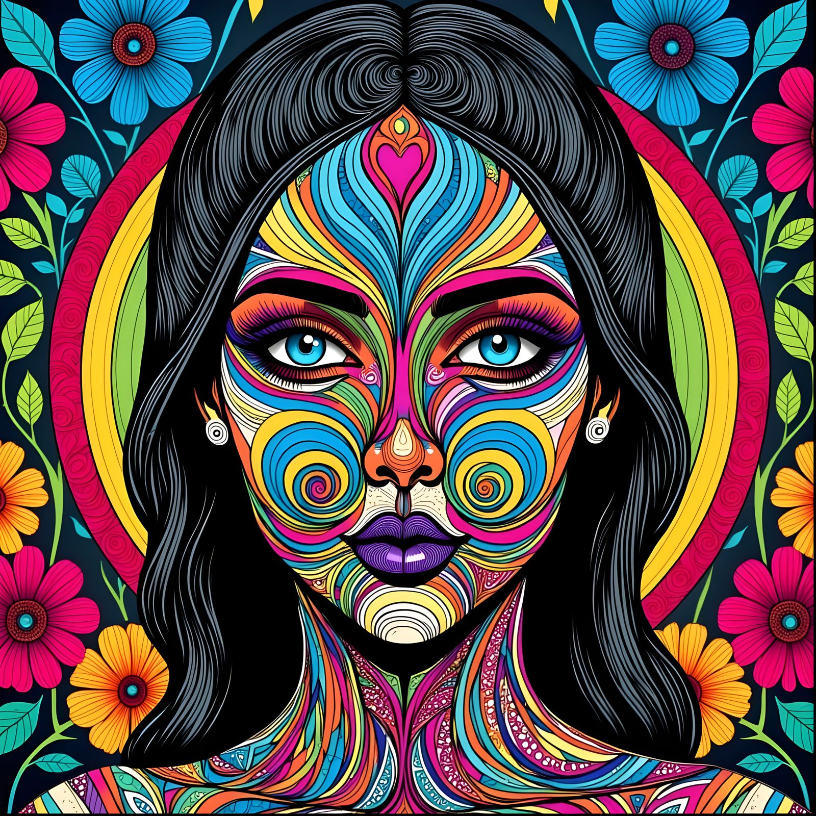 <lora:Style Randomizer:1.0> <lora:Zentangle:1.0>