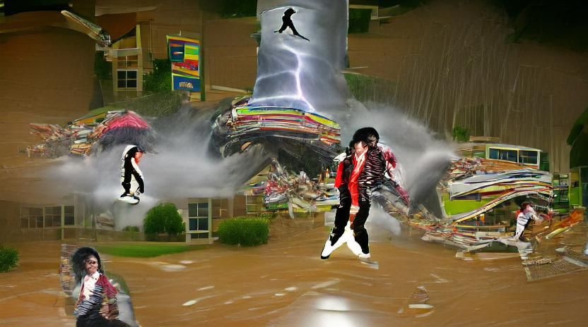 Abstract Swirling Vortex: AI Generated Image