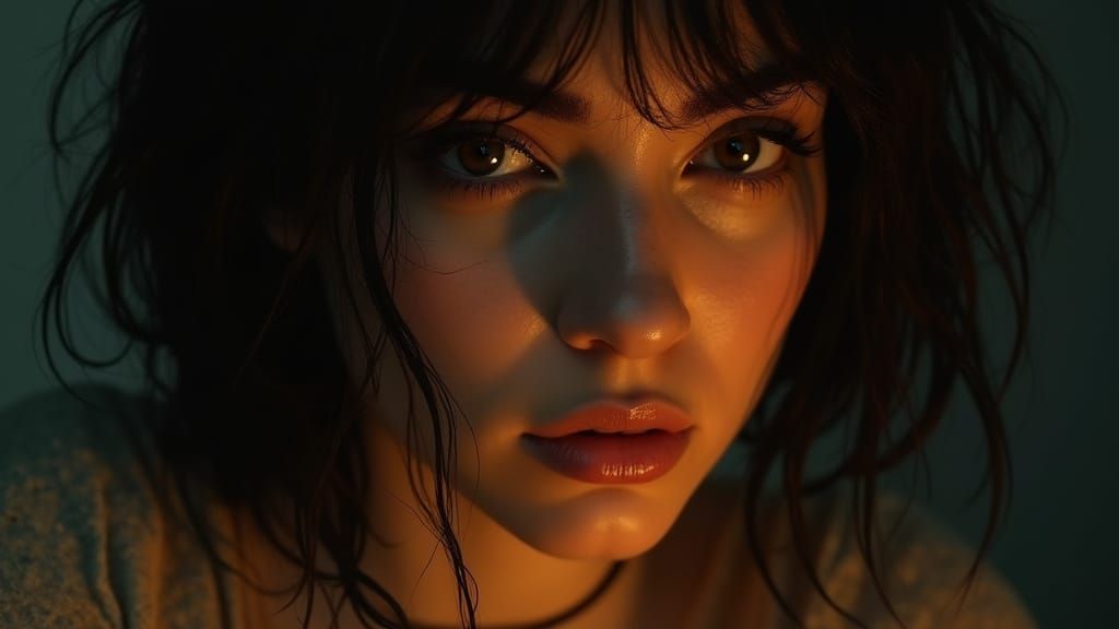 Golden-Eyed Enigma in Dark Romance