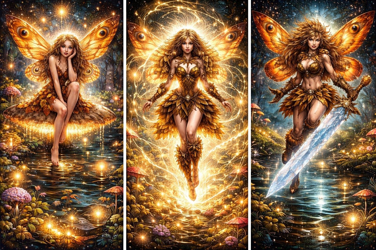 Magical Fairy Transformation Sequence