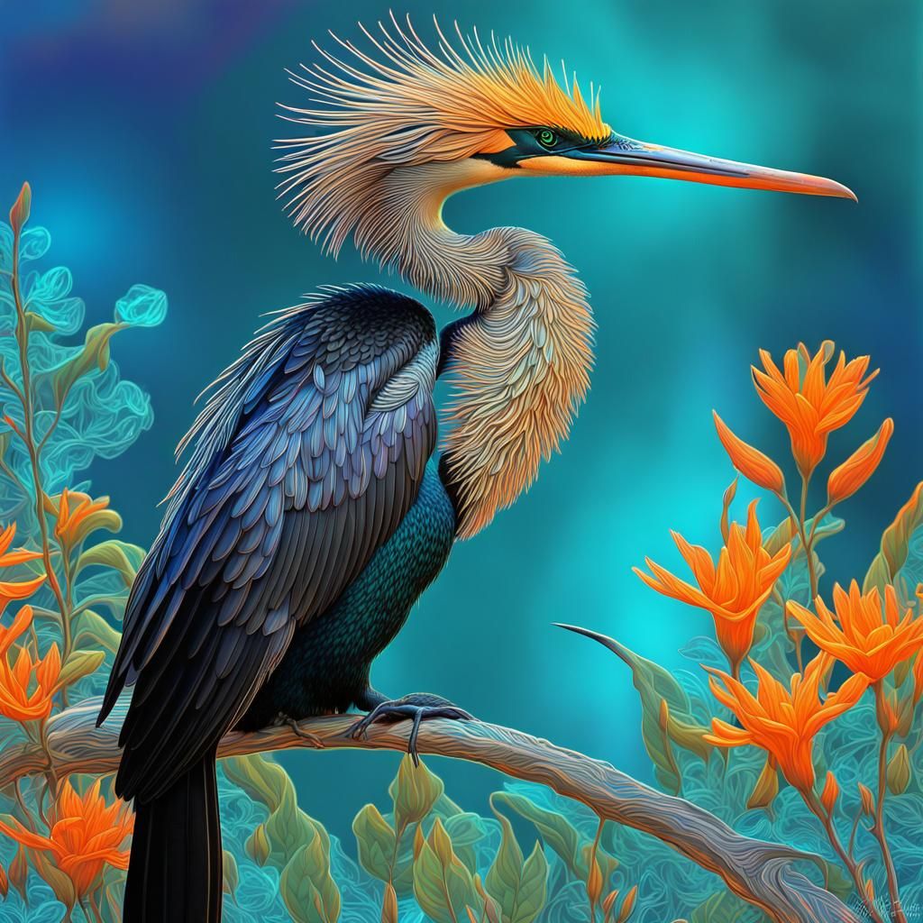 Anhinga - Natures Beautiful Feathered Wonder!!