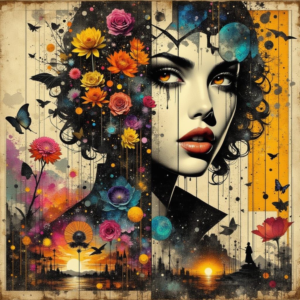 Heavy Metal Sculpture in Mixed Media