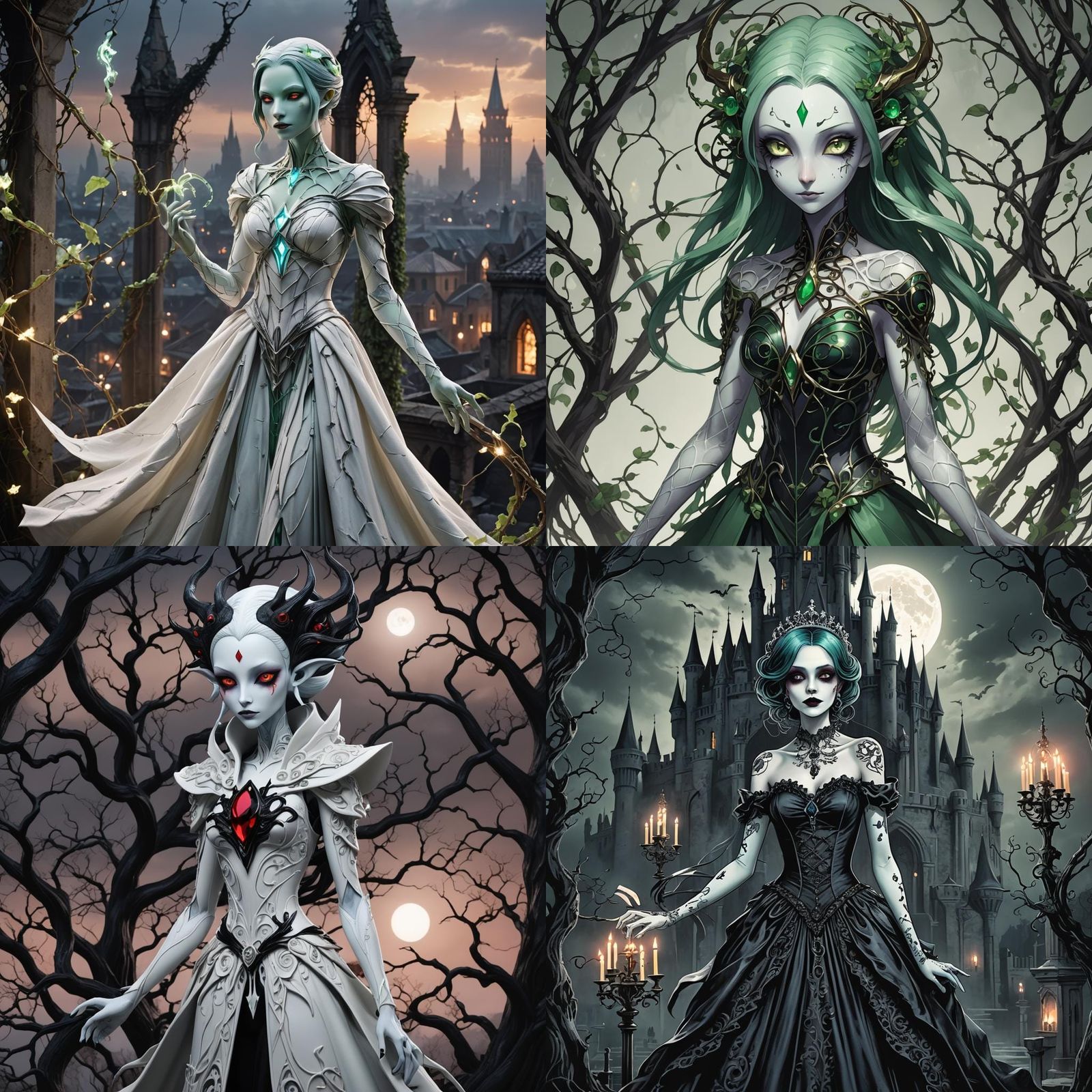 Demonic Porcelain Princess Gardevoir: Detailed Matte Paintin...