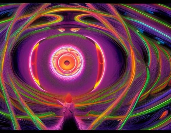 Bioluminescent Toroidal Fields of Sound in Hyperrealism