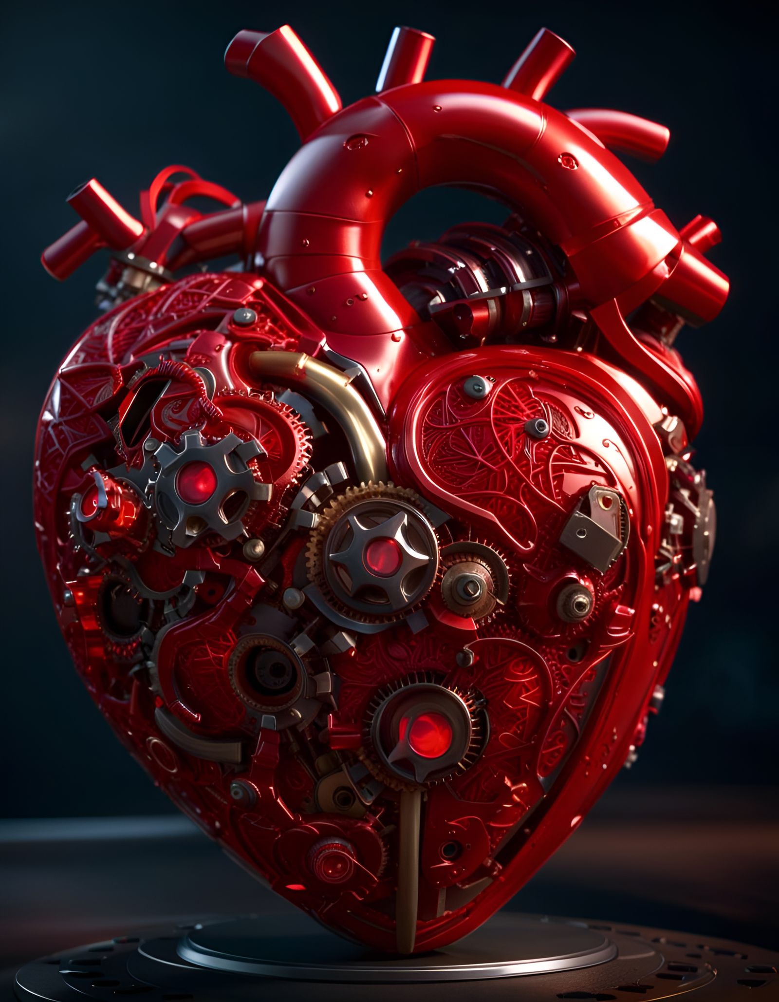 Metal heart
