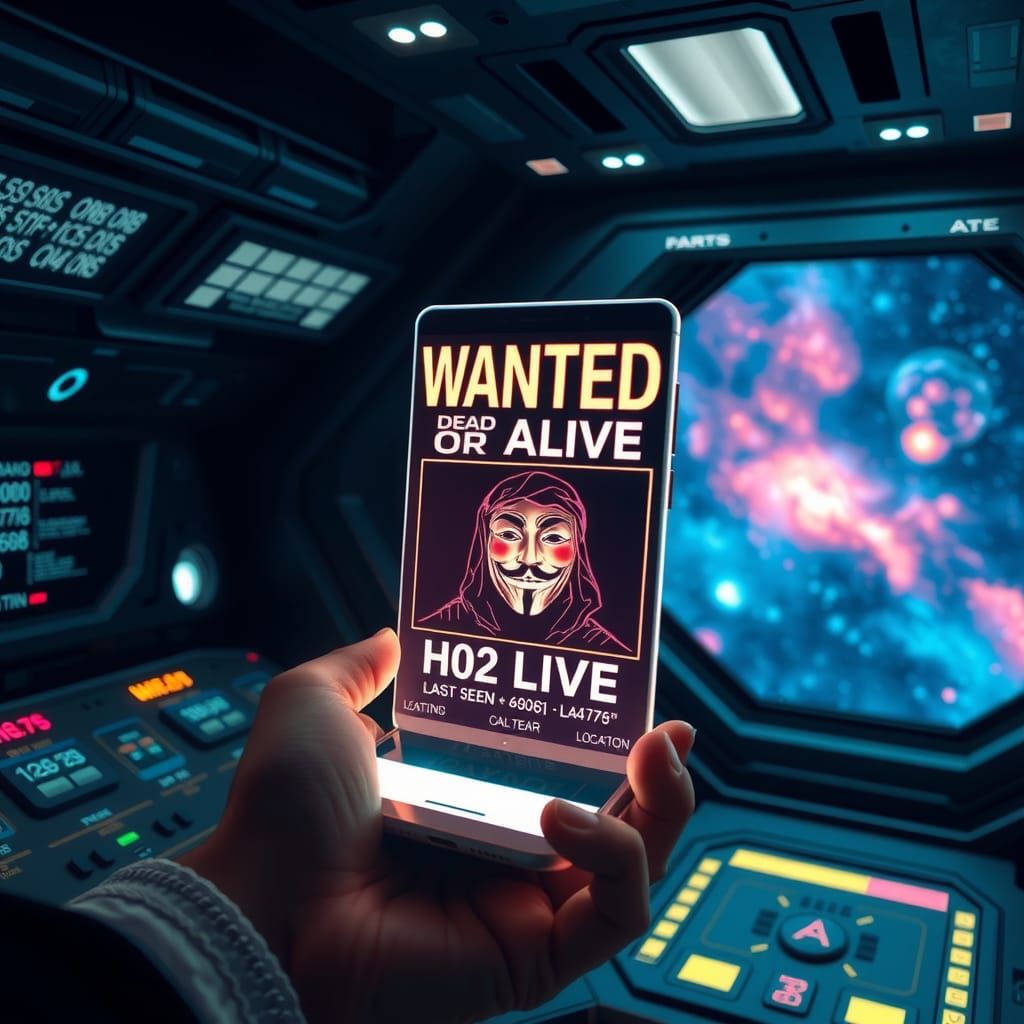 Wanted: Anonymous Hacker Goes Interstellar