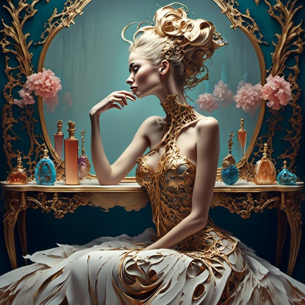 <lora:MakeItPretty:1.0> <lora:Woodsplash:1.0> Beautiful woma...