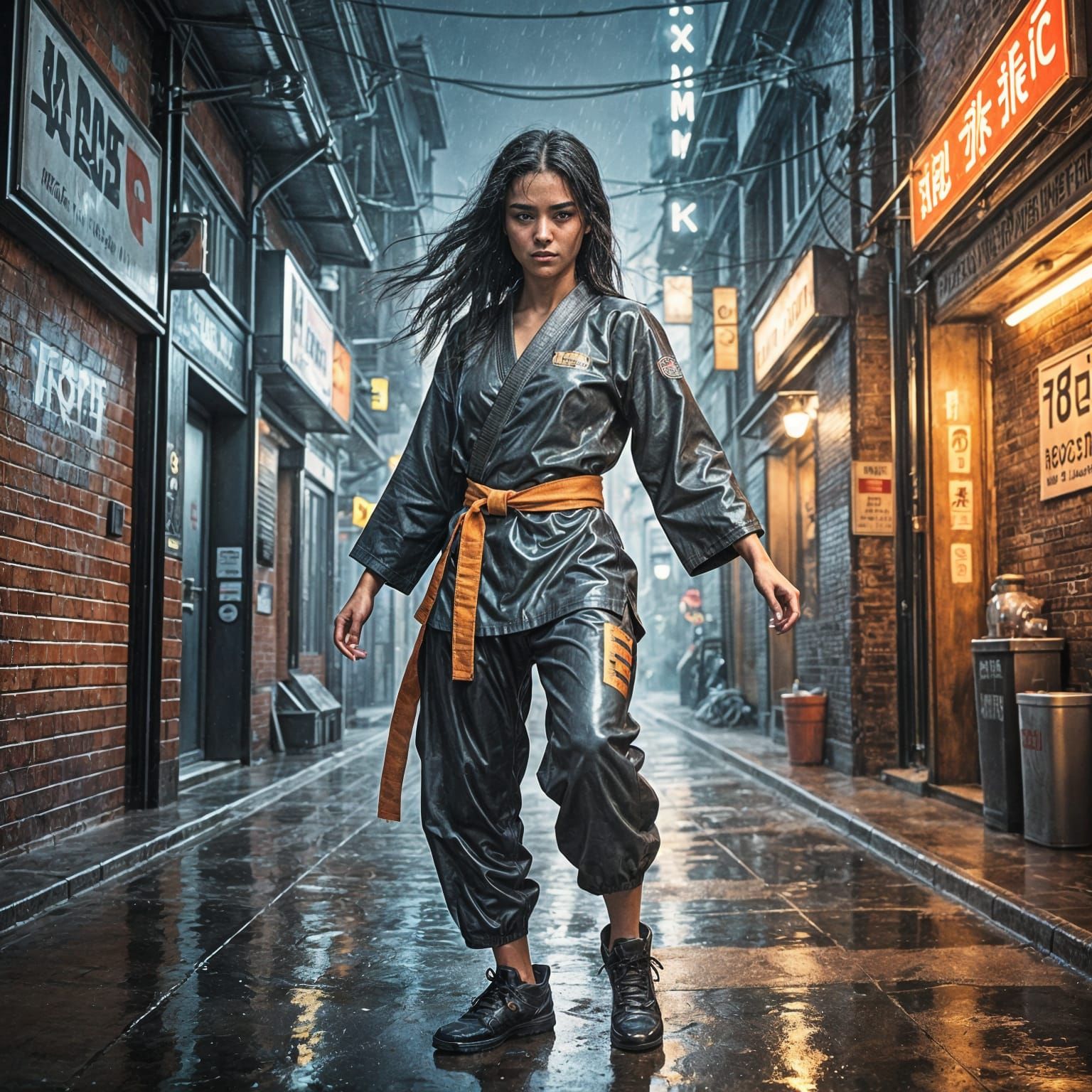 Der Blitzkinder Academia: Arlina Sofia Ryker, standing her g...