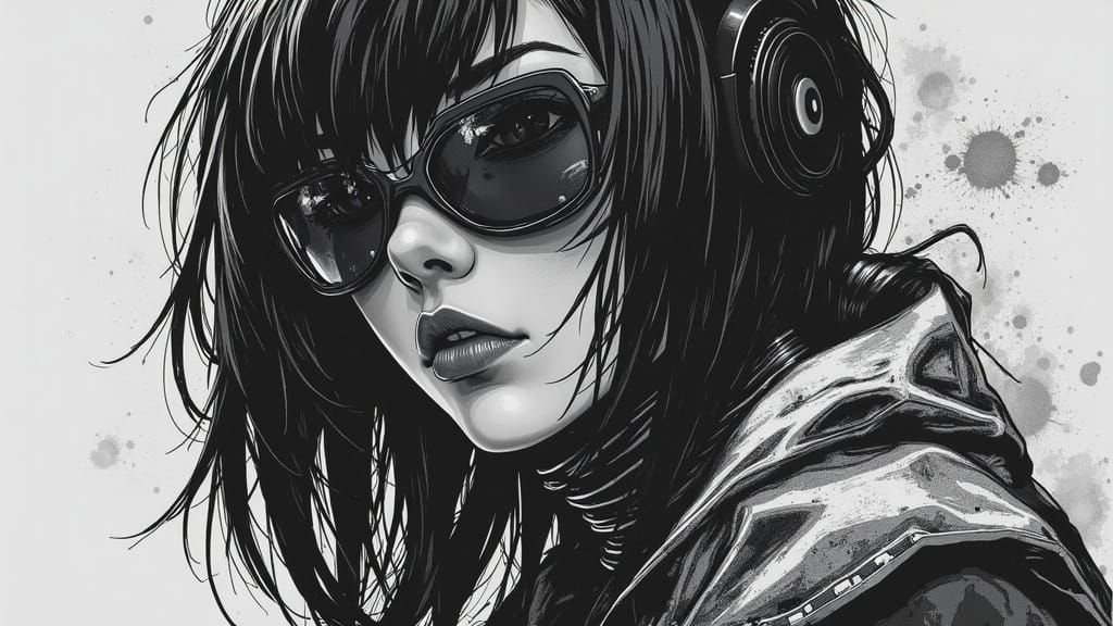 Sincere Portrait of Acceptance in XenoPin Style