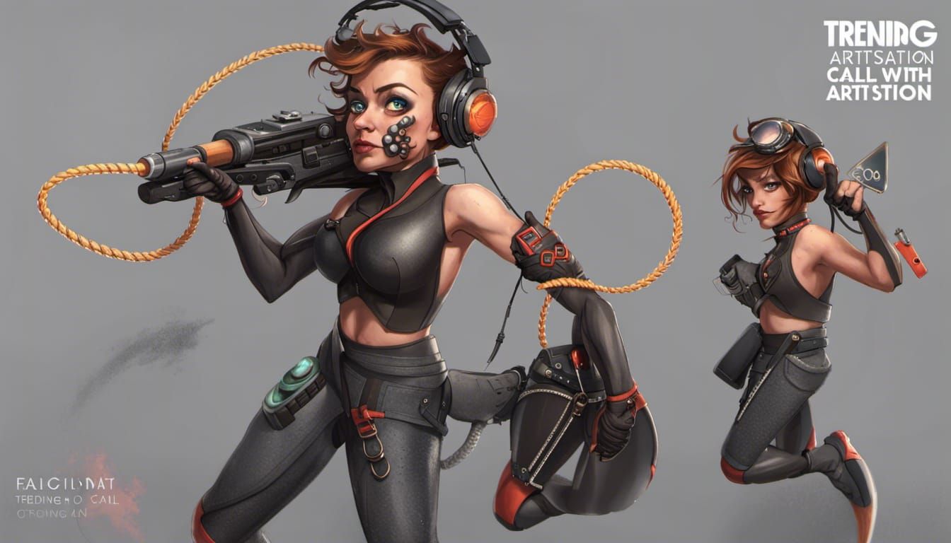 Dynamic Figure Art Trending on ArtStation