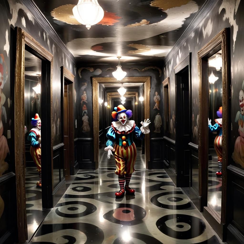 Obsidian Labyrinth of Giggles and Clowns