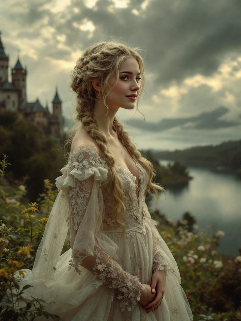 Classical Beauty in Mystical Twilight