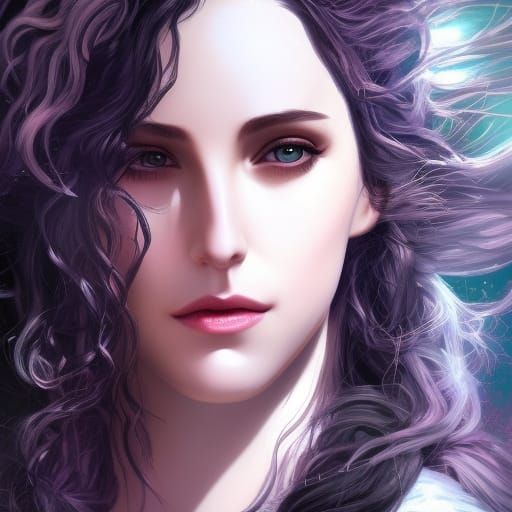 Yennefer of Vengerberg: Hyperrealistic Detailed Portrait