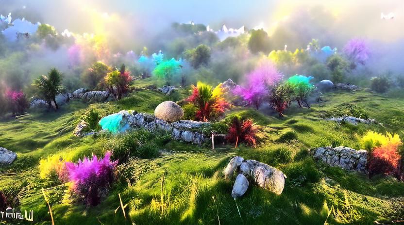 Enchanting Fantasy Landscape Art