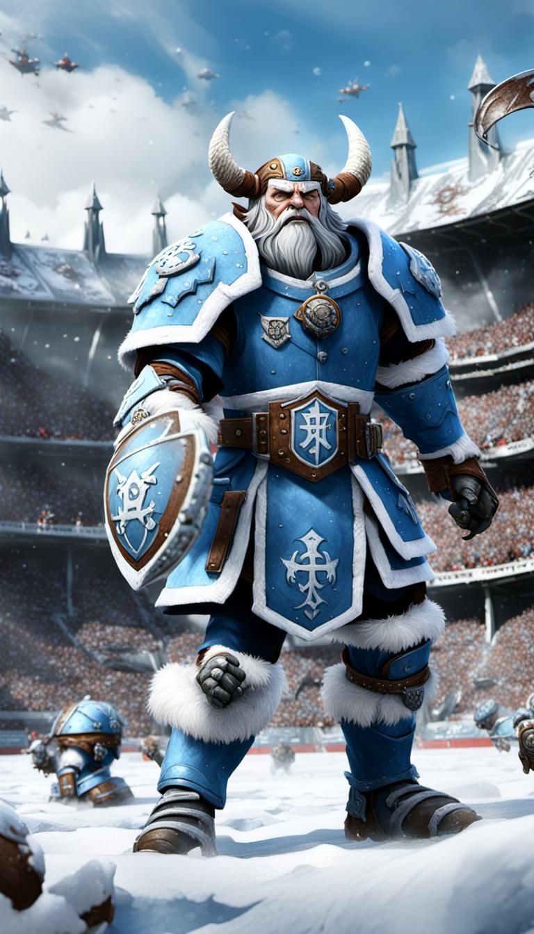 Blood Bowl Norse Lineman