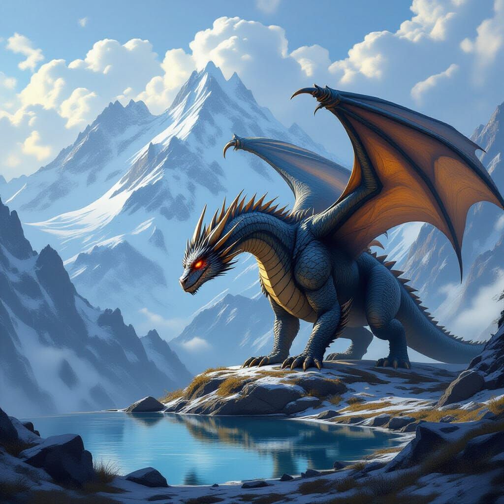 It devoured knights and kept treasure not for greed