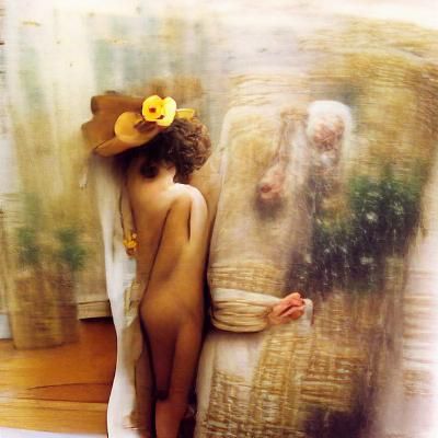 Soft Focus Image with Art Nouveau Influences