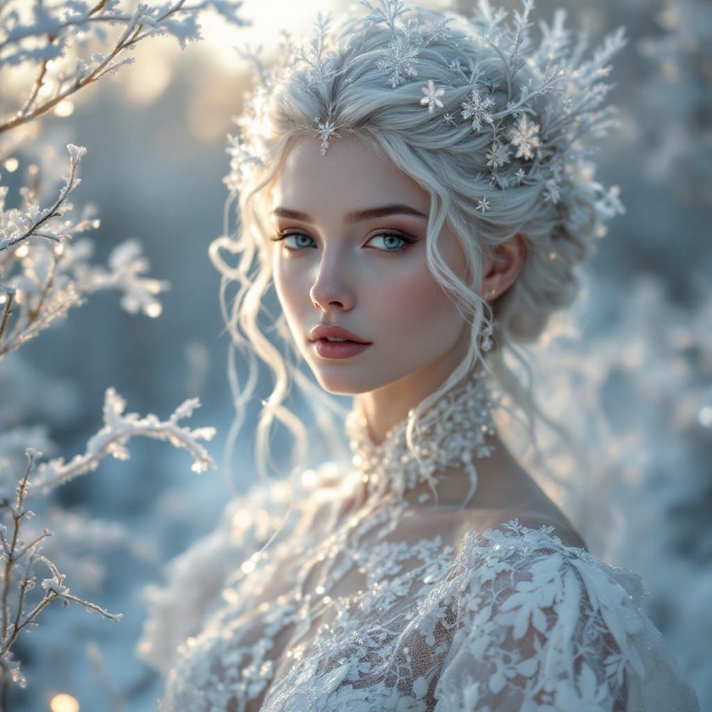 Portrait of Princess Chione..❄️🌹