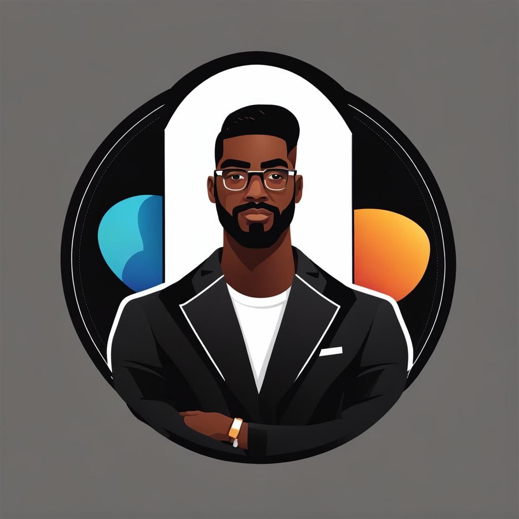Logo Design Featuring Black Content Creator
