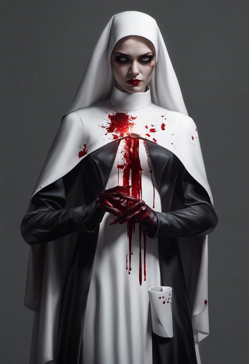 The Demonic Nun - been naughty!