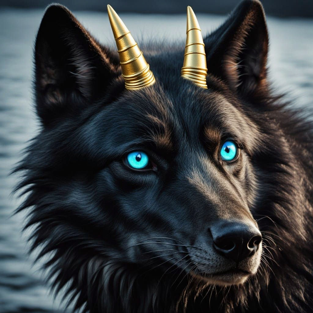 Loki with Tiny Horns 😂