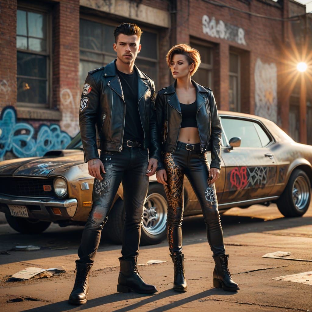 Tough Love in a Gritty Cityscape