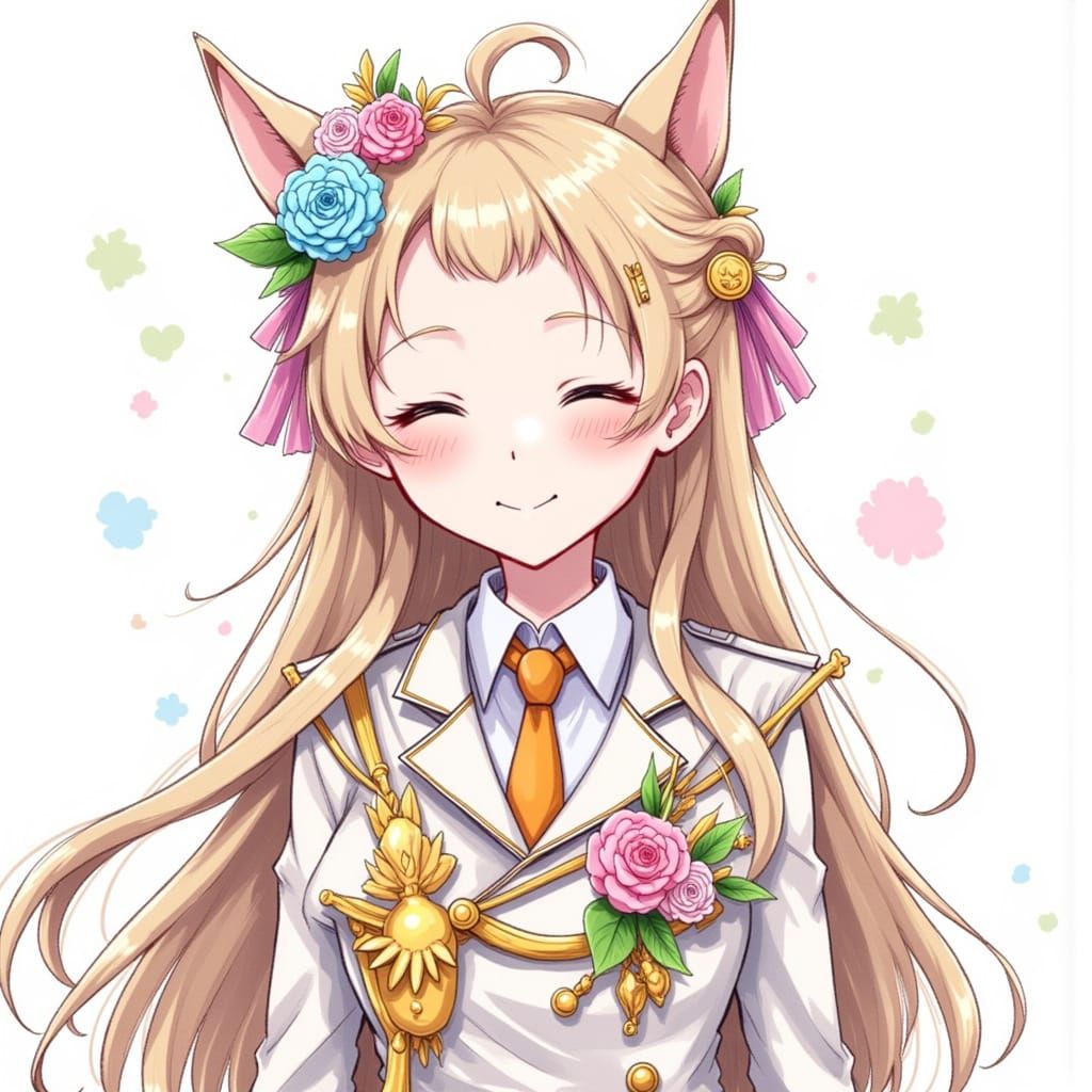 Man-Animal Silhouette at Sunset