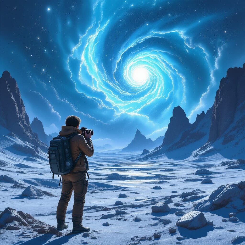 Alien Landscape Captured by Lone Photographer