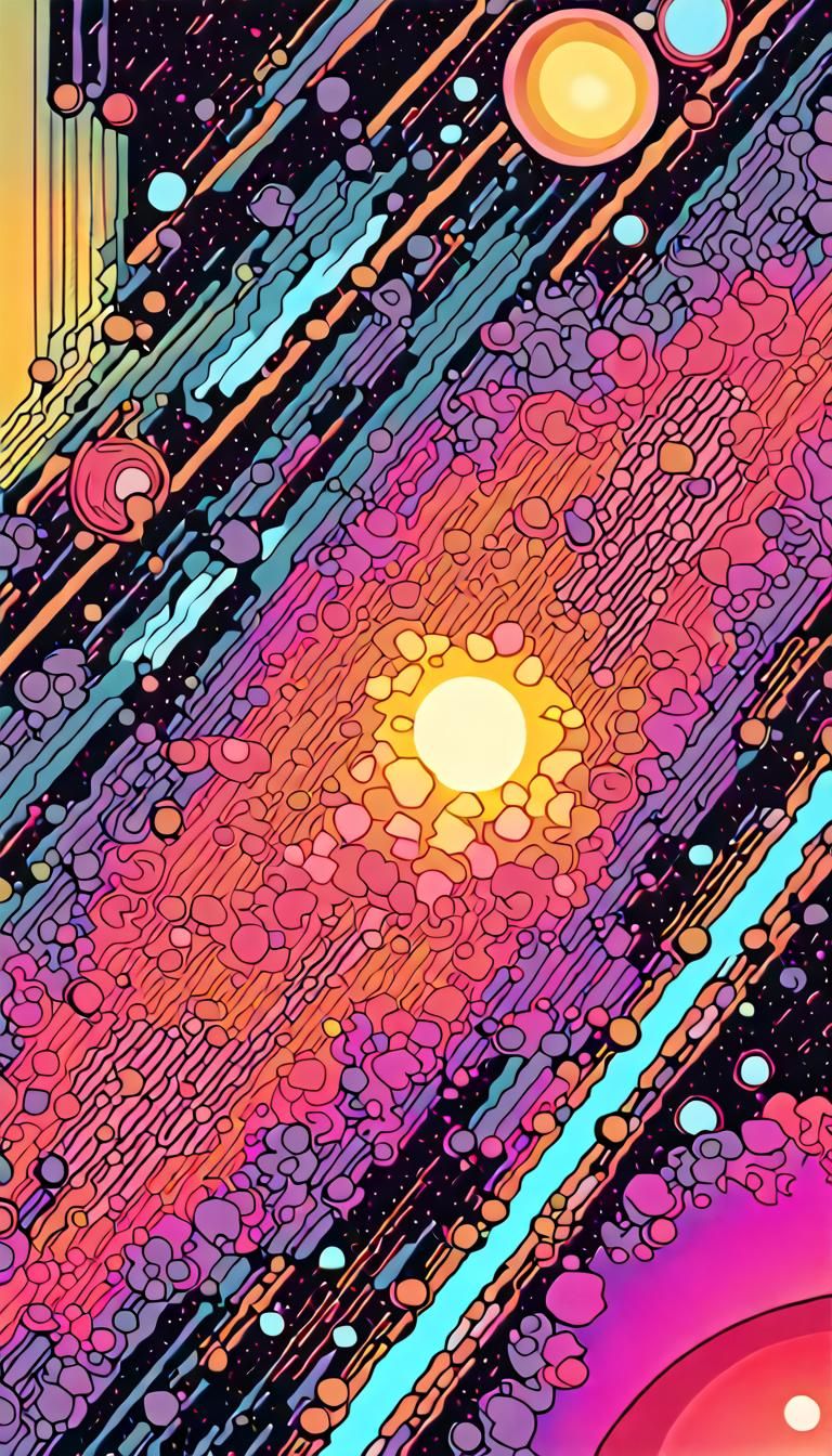 Cosmic Gravity Clusters in Art Deco Vorticism