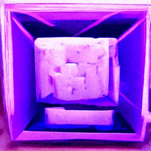 Neutronium Cube Conceptual Art