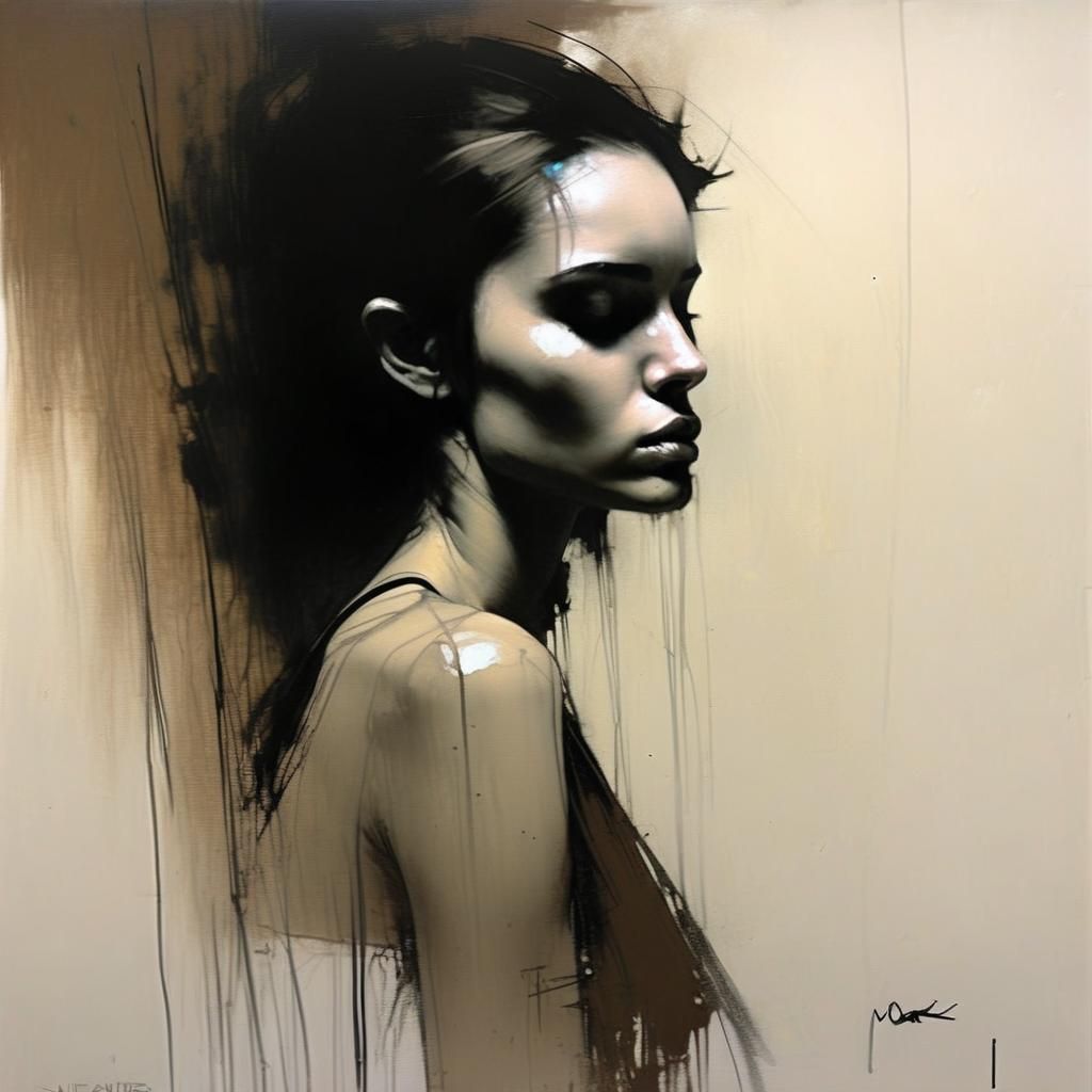 Figure Study in the Style of Mark Demsteader